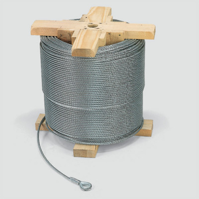 23290005 STC 6-6 Стальной трос до D 6 ммes, 500 м VETTER